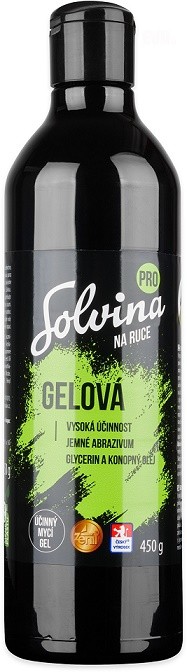Solvina gel na ruce 450g - Kosmetika Hygiena a ochrana pro ruce Mycí pasty